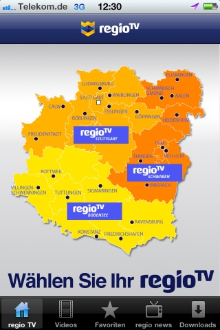 News - Central: Regio TV bietet als erster Regionalsender in Baden-Wrttemberg eine App fr die Programmnutzung. 