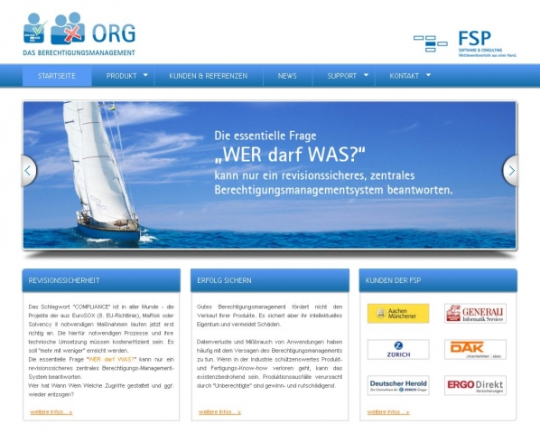 Software Infos & Software Tipps @ Software-Infos-24/7.de | FSP GmbH - revisionssicheres Berechtigungsmanagement
