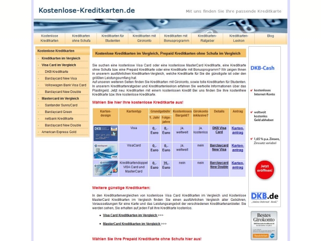 Gutscheine-247.de - Infos & Tipps rund um Gutscheine | Kostenlose-Kreditkarten.net - Visa und MasterCard im Vergleich