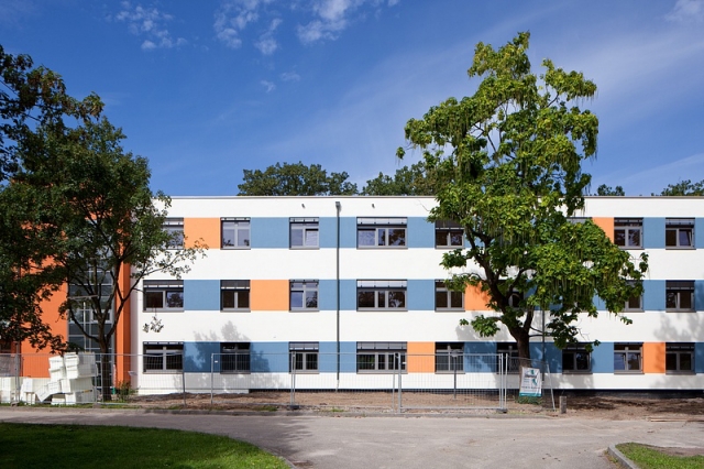 News - Central: Innerhalb weniger Wochen entstand nahe der alten Klinik in Karlsruhe die neue Kinder- und Jugendpsychiatrie.