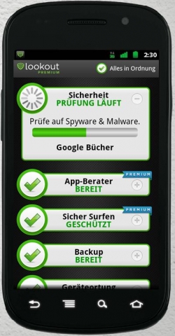 CMS & Blog Infos & CMS & Blog Tipps @ CMS & Blog-News-24/7.de | Lookout Mobile Security ist ab sofort im Android Market verfgbar