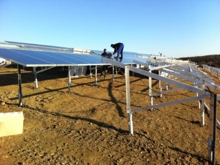 Koeln-News.Info - Kln Infos & Kln Tipps | Consilium Solarpark Nattheim, Bauphase November 2011