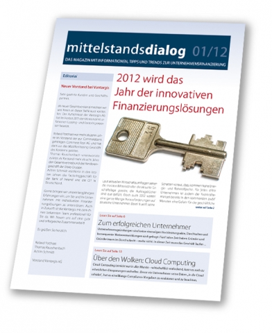 finanzierung-247.de - News, Infos & Tipps | Magazin mittelstandsdialog der Vantargis: die neue Ausgabe ist erschienen