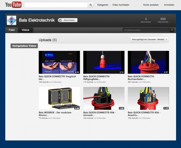 Deutsche-Politik-News.de | Der Bals-Kanal bei YouTube bietet dem Elektrofachmann laufend aktuelle Informationen.