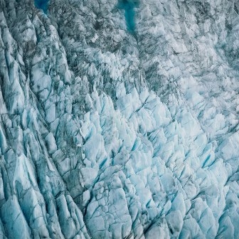 News - Central: Aerial - eine Gletscheransicht im Großformat