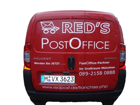 Auto News | REDS Post Dienste Mnchen, Postwagen  