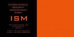 Casting Portal News | Foto: Die ISM International Security Management GmbH mit Sitz in Kln-Poll wurde 2003 gegrndet und untersttzt Sie bei Ihrem Erfolg - mit Sicherheit! Als modernes Bewachungsunternehmen erbringt die ISM hochspezialisierte Sicherheits- und Servicedienstleistungen in den Bereichen: Objektschutz, Veranstaltungsschutz und Personenschutz.