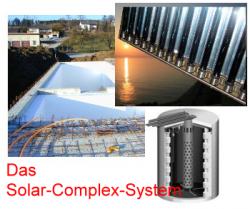 Alternative & Erneuerbare Energien News: Foto: Das Solar-Complex-System.