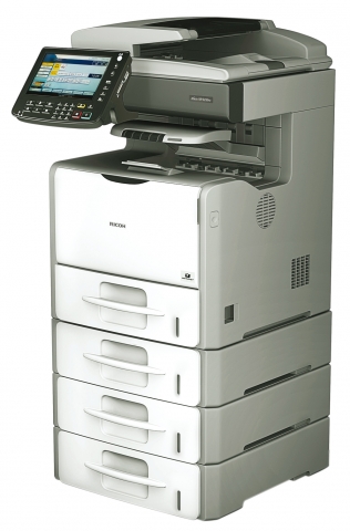 Software Infos & Software Tipps @ Software-Infos-24/7.de | Die Multifunktionssysteme Aficio SP 5200S, Aficio SP 5210SF und Aficio SP 5210SR von Ricoh: Das 8,5 Zoll große Touch-Bedienfeld mit Kippfunktion sorgt fr ein großes Plus an Ergonomie und Bedienkomfort.