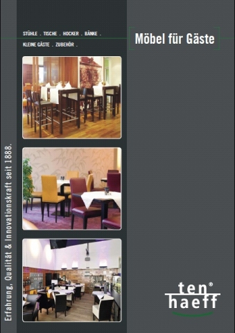 Hotel Infos & Hotel News @ Hotel-Info-24/7.de | Der neue TENHAEFF Gastronomie Möbel Katalog
