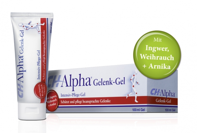 Gesundheit Infos, Gesundheit News & Gesundheit Tipps | CH-Alpha Gelenk-Gel mit Ingwer, Weihrauch und Arnika (rezeptfrei, Apotheke) 