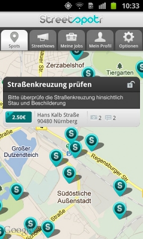 Handy News @ Handy-Info-123.de | Mikrojobbing- App von Streetspotr