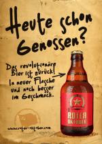 Bier-Homepage.de - Rund um's Thema Bier: Biere, Hopfen, Reinheitsgebot, Brauereien. | Foto: Das Logo von ROTER OKTOBER grenz sich von allen Konventionen ab.