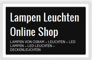 News - Central: Lampen