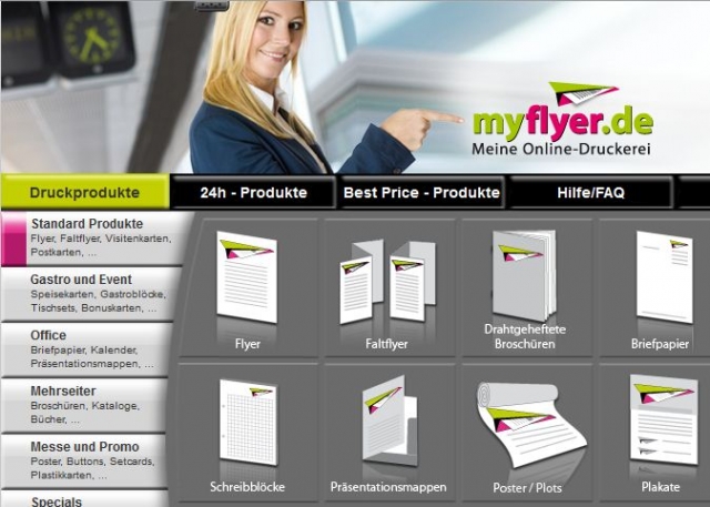 News - Central: Flyer gnstig online bestellen bei myflyer.de