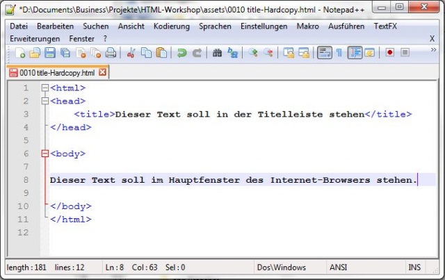 Duesseldorf-Info.de - Dsseldorf Infos & Dsseldorf Tipps | HTML Workshop