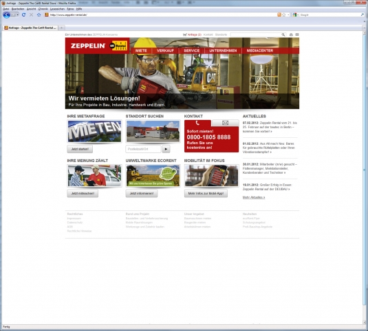 Handy News @ Handy-Infos-123.de | Die neue Webseite www.zeppelin-rental.de