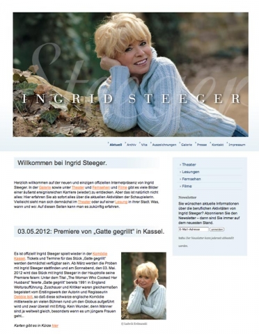 Deutsche-Politik-News.de | Gelungener Internetauftritt: www.ingridsteeger.de