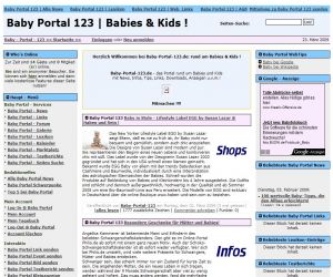 Deutsche-Politik-News.de | Baby Portal 123 DE ist ein neues Web20 Portal rund um Babys und Kids!