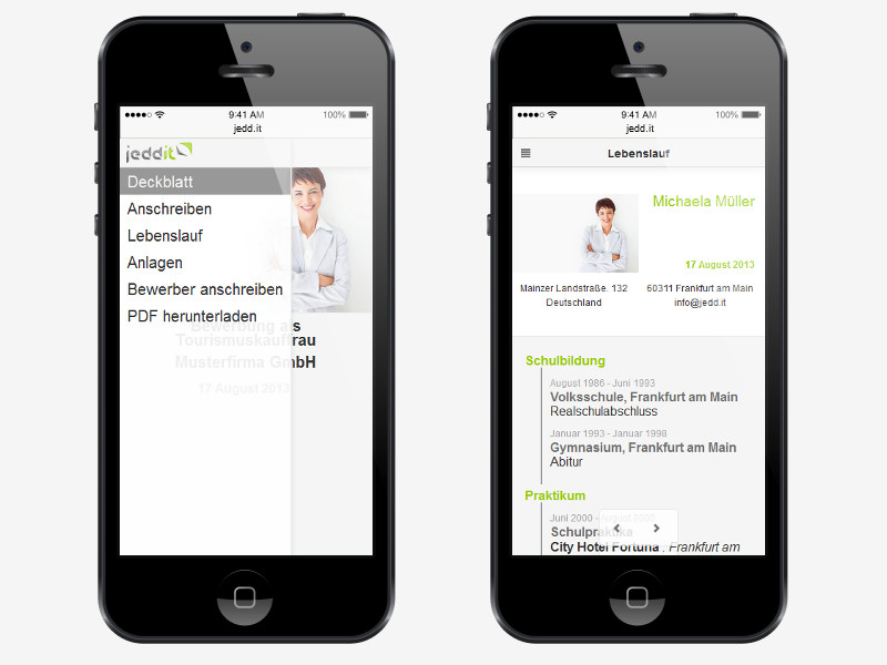 Handy News @ Handy-Infos-123.de | Mobile Homepage der Bewerbung