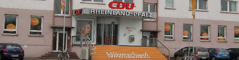 Deutsche-Politik-News.de | CDU-Zentrale Rheinland-Pfalz in Mainz 2015