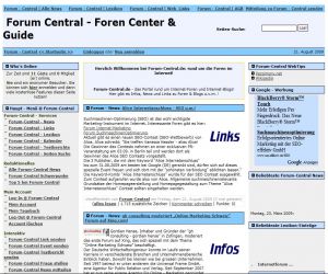 News - Central: Forum Central - Foren-Center & Foren-Guide!