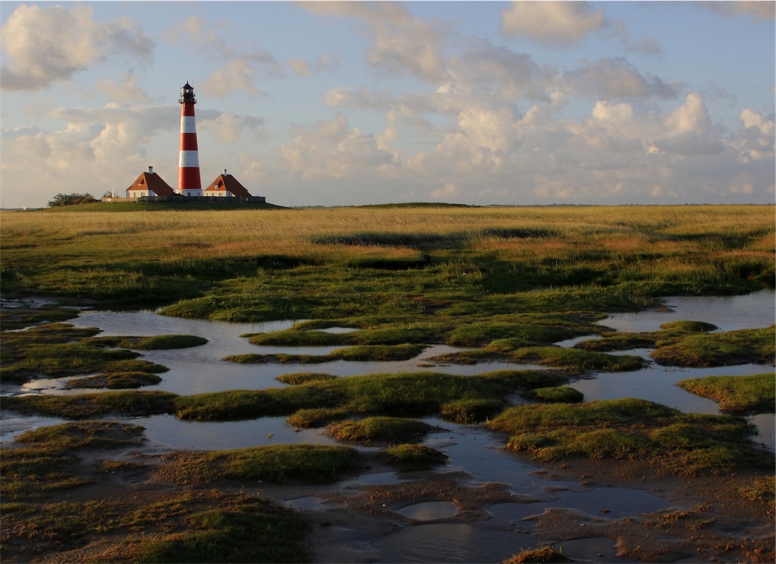 News - Central: Westerhever Leuchtturm von Gunnar Scheibe