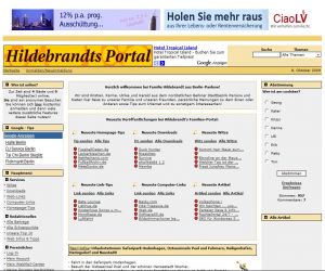 SeniorInnen News & Infos @ Senioren-Page.de | Foto: Homepage >> Hildebrandt in Berlin << !