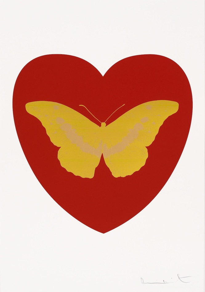 Koeln-News.Info - Kln Infos & Kln Tipps | Damien Hirst  I Love You (LOVE Gold) 