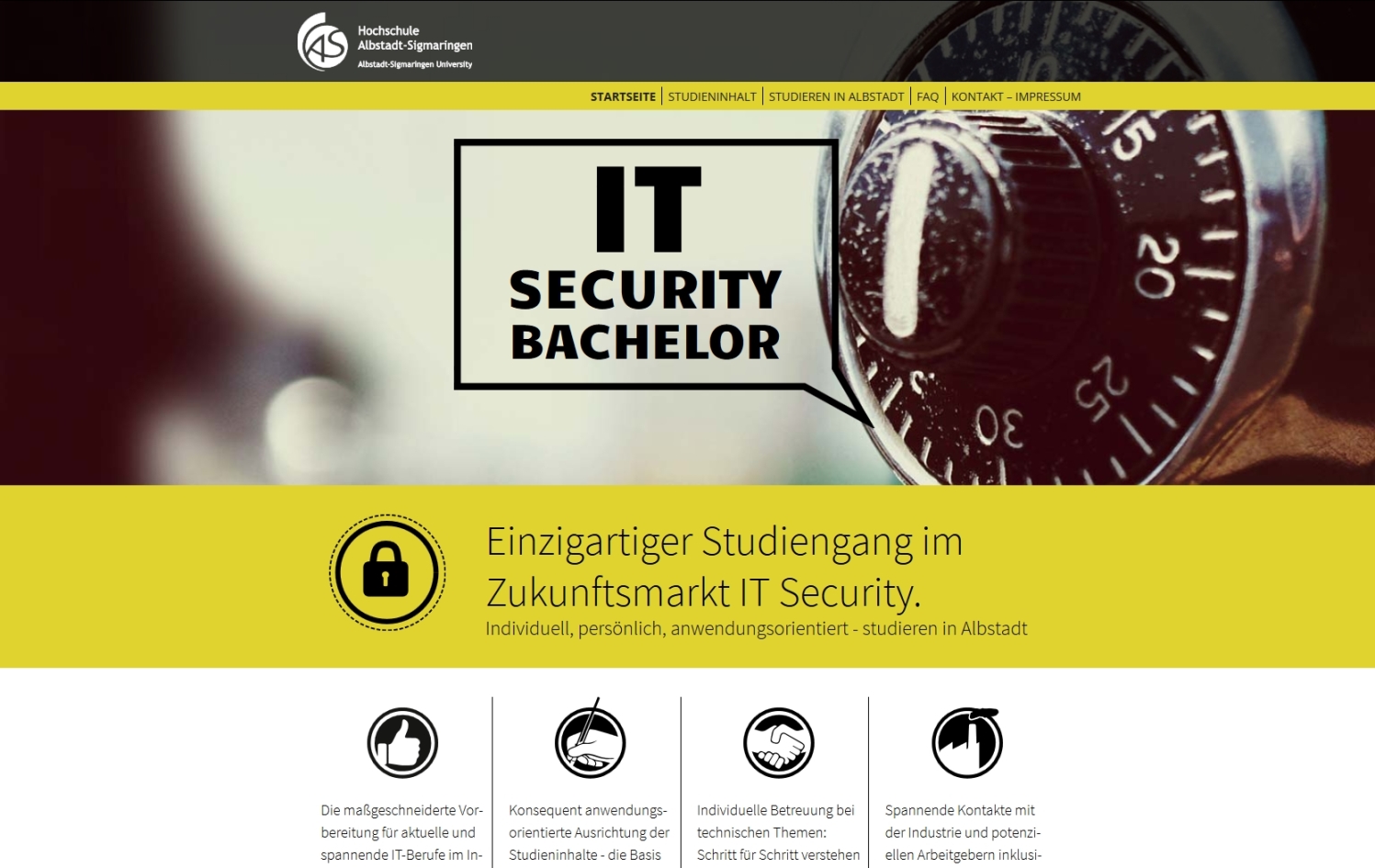Deutsche-Politik-News.de | Startseite der neuen Website des Studiengangs IT Security