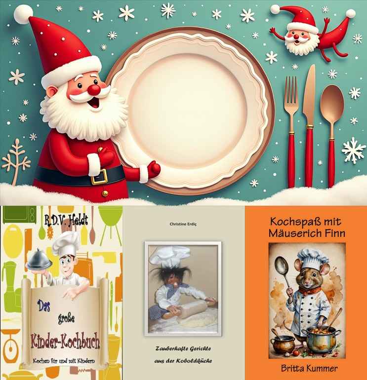 In der Weihnachtszeit mit Kindern zusammen kochen