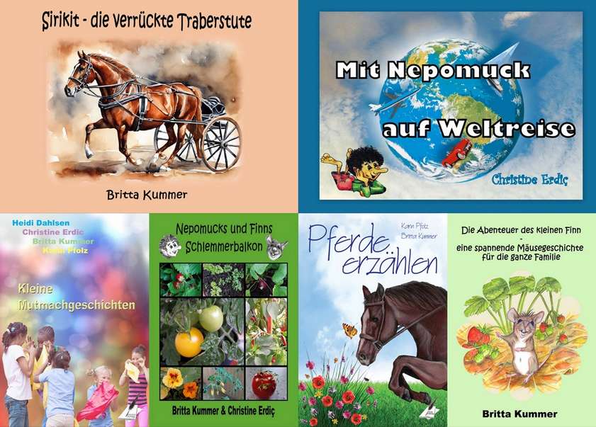 Liebevoll gestaltete Kinderbcher
