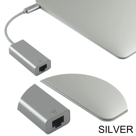 News - Central: Ligawo  6518945 USB 3.1 Typ C Stecker an RJ45 Gigabit Adapter