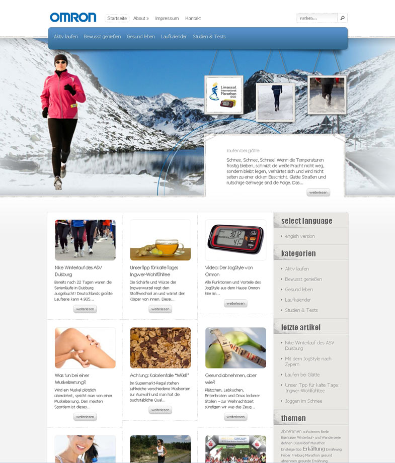 Deutsche-Politik-News.de | My JogStyle - All about healthy running!