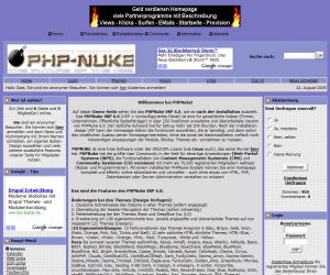 News - Central: PHPNuke Demo