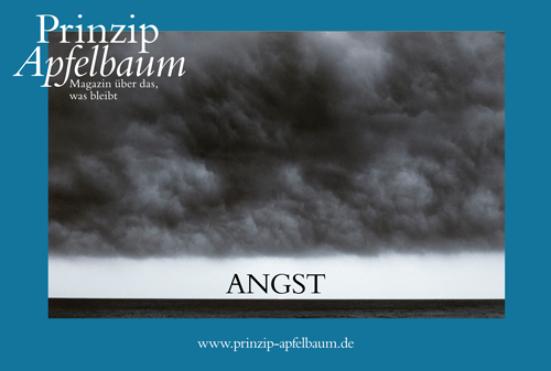 Alternative & Erneuerbare Energien News: Bildunterschrift: ANGST  Neue Ausgabe des kostenlosen Online-Magazins Prinzip Apfelbaum /  Initiative Mein Erbe tut Gutes. Das Prinzip Apfelbaum unter Verwendung Harry Gruyeart / Magnum