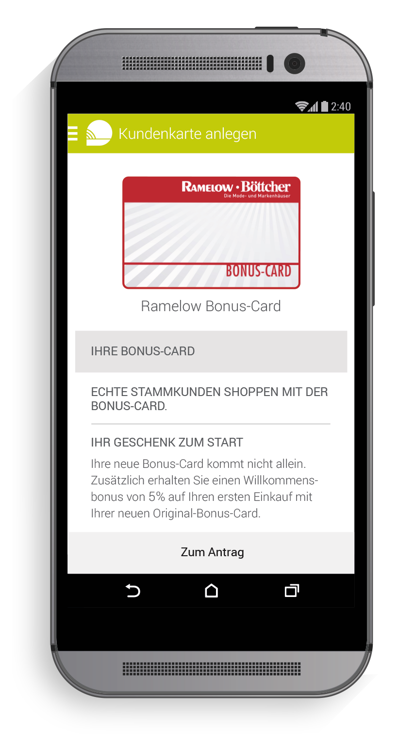 Deutsche-Politik-News.de | Ramelow Bonus-Card per Smartphone beantragen mit der NuBON App. Copyright: NuBON. 