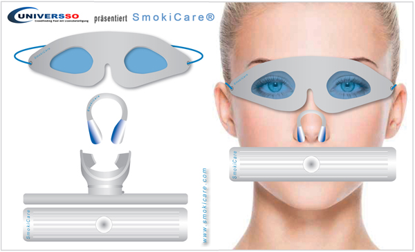 Deutschland-24/7.de - Deutschland Infos & Deutschland Tipps | SmokiCare Das vermutlich kleinste Rauchgas-Fluchtfilter-Set der Welt