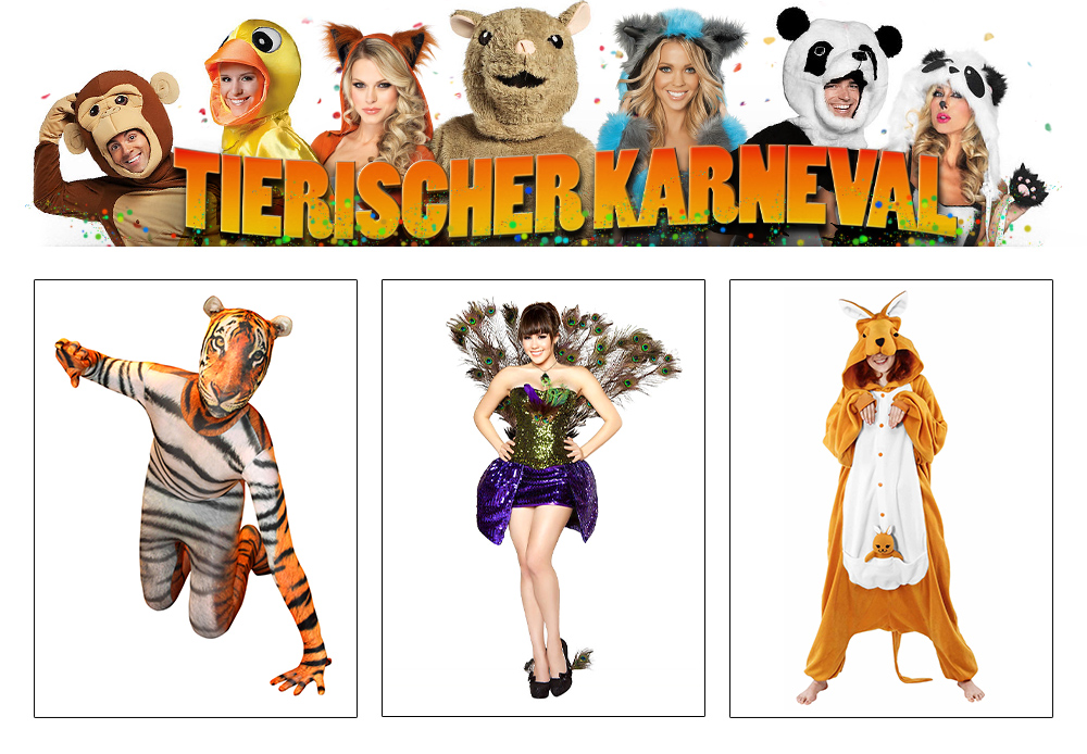 Gutscheine-247.de - Infos & Tipps rund um Gutscheine | Karnevalstrend 2014: Tierkostme