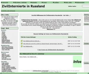 SeniorInnen News & Infos @ Senioren-Page.de | Zivilinternierte in Russland