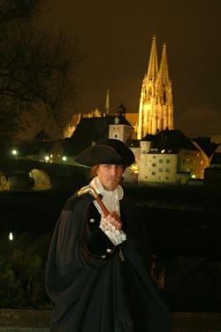 Historisches @ Historiker-News.de | Foto: Regensburg - Ein Darsteller aus einer Stadtmaus-Erlebnisfhrung. Foto: OBX.