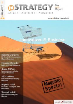 Open Source Shop Systeme | Open Source Shop News - Foto: Zum Start des eStrategy-Magazins werden unter allen Lesern, die das Magazin bis 23.01.2010 kostenlos downloaden, attraktive Preise im Gesamtwert von ber EUR 6.000,- verlost.