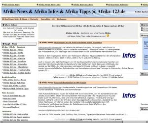 Browser Games News | Afrika-123.de Screen-Shot