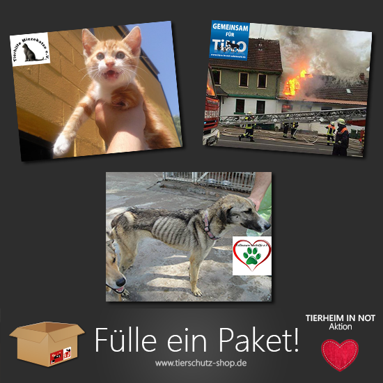 Tier Infos & Tier News @ Tier-News-247.de | Tierschutz-Shop: Gro�e Tierheim in Not Aktion