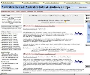 SeniorInnen News & Infos @ Senioren-Page.de | Screen Shot Australien-247.de