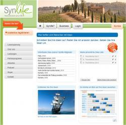 SeniorInnen News & Infos @ Senioren-Page.de | Foto: Startseite des Portals Synlife.