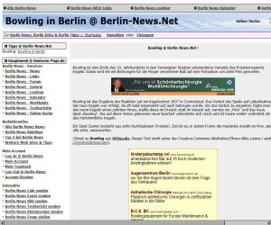 News - Central: Foto: bowling-berlin-news-de ScreenShot.