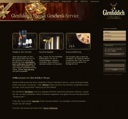 Open Source Shop Systeme |  | Foto: So sieht er aus, der neue GLENFIDDICH Online-Shop.