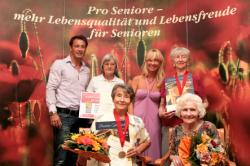 SeniorInnen News & Infos @ Senioren-Page.de | Foto: Jan Sosniok und die Sieger der 4. Preo Seniore Senioren-Olympiade.