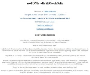 SeniorInnen News & Infos @ Senioren-Page.de | Alice Internetanschluss SEO Contest - Fragezeichen & Gschmckle